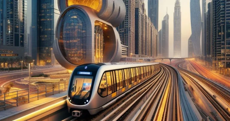 First Gulf Bank Metro Station Dubai