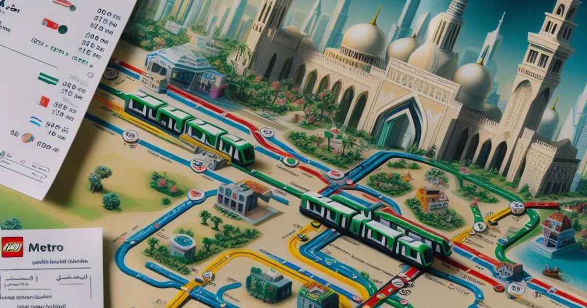 How to get to Legoland Dubai by Metro