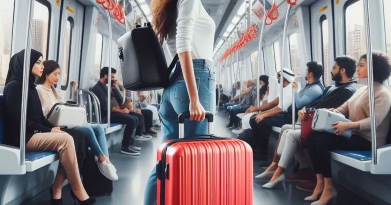 Can we carry Luggage in Dubai Metro?